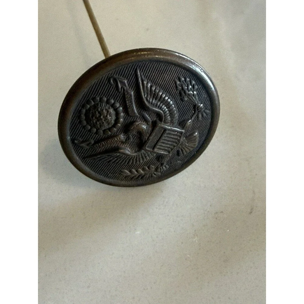 Hat Pin Great Seal Vintage Horstmann Phila Extremely RARE Eagle Shield Arrows US